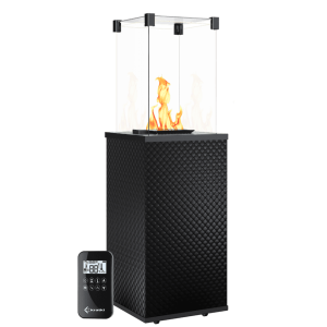 Ogrzewacz szklany czarny pikowany automat 8,2 kW