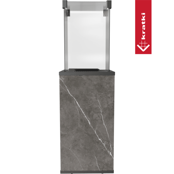 Ogrzewacz gazowy Patio Mini spiek Natur Piet Grey sterowanie manualne 8,2 kW