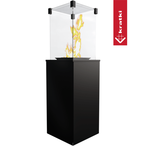 Ogrzewacz gazowy Patio Mini stalowy sterowanie manualne 8,2 kW