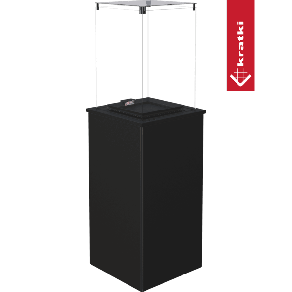 Ogrzewacz gazowy Patio Mini stalowy sterowanie manualne 8,2 kW