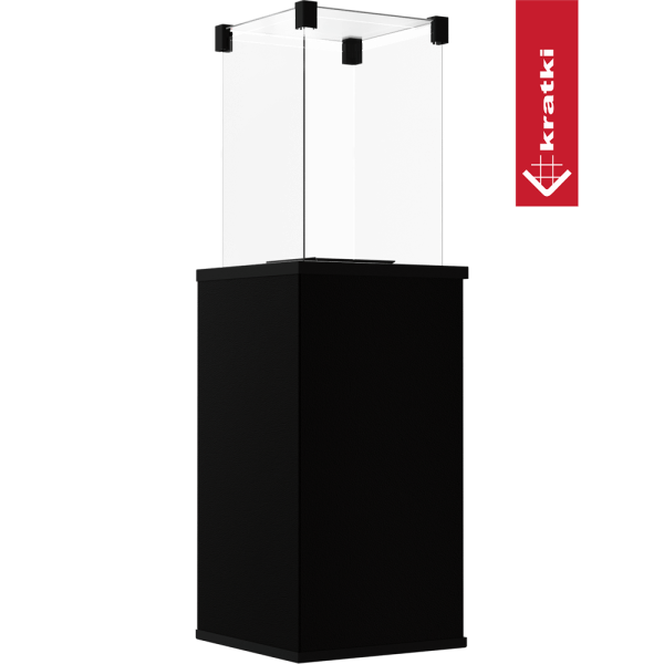 Ogrzewacz gazowy Patio Mini spiek Nero Assoluto sterowanie manualne 8,2 kW