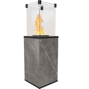 Ogrzewacz gazowy Patio Mini spiek Natur Piet Grey sterowanie manualne 8,2 kW