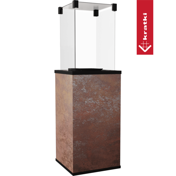 Ogrzewacz gazowy Patio Mini spiek Oxide Moro sterowanie manualne 8,2 kW