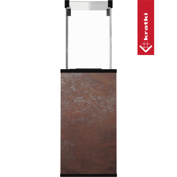 Ogrzewacz gazowy Patio Mini spiek Oxide Moro sterowanie manualne 8,2 kW