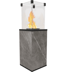 Ogrzewacz gazowy Patio Mini spiek Natur Piet Grey sterowanie manualne 8,2 kW