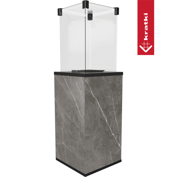 Ogrzewacz gazowy Patio Mini spiek Natur Piet Grey sterowanie manualne 8,2 kW