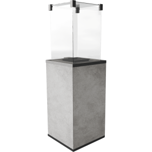 Ogrzewacz gazowy Patio Mini spiek Oxide Grigio sterowanie manualne 8,2 kW