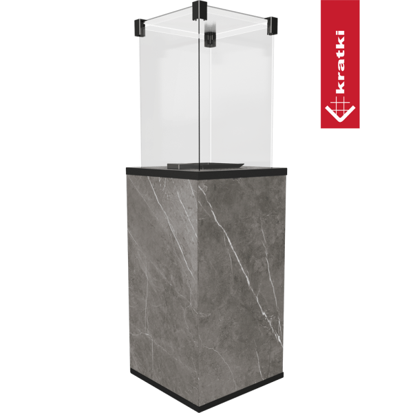 Ogrzewacz gazowy Patio Mini spiek Natur Piet Grey sterowanie manualne 8,2 kW