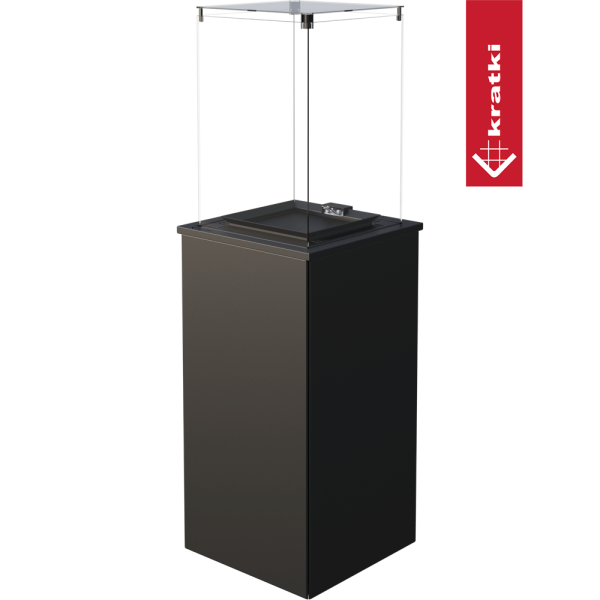 Ogrzewacz gazowy Patio Mini stalowy sterowanie manualne 8,2 kW