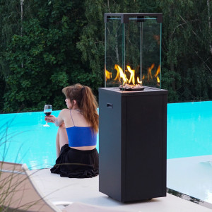 Ogrzewacz gazowy PATIO LIGHT czarny