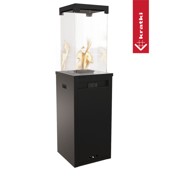 Ogrzewacz gazowy PATIO LIGHT czarny