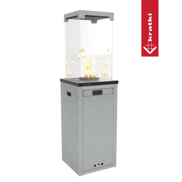 Ogrzewacz gazowy ogrodowy na taras PATIO LIGHT granito