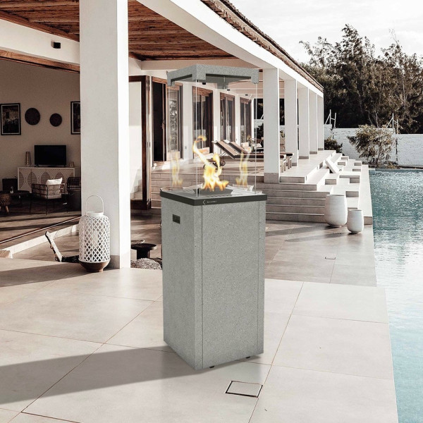 Ogrzewacz gazowy ogrodowy na taras PATIO LIGHT granito