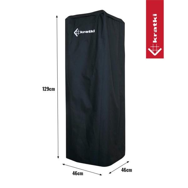 Pokrowiec na ogrzewacz PATIO MINI black logo black