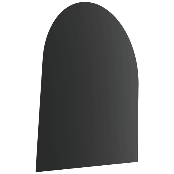 Podstawa stalowa pod piec Wzór 5 80x90 cm czarna