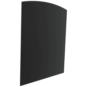 Podstawa stalowa pod piec Wzór 8 80x100 cm czarna