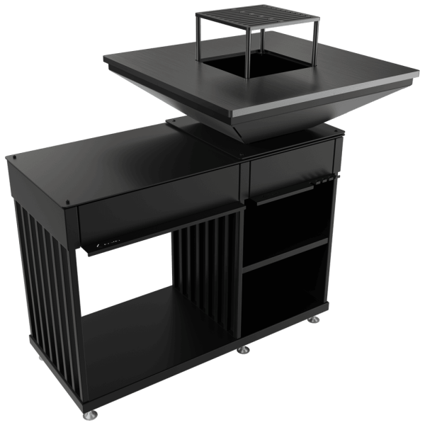 Palenisko z grillem Quadrum Horizontal