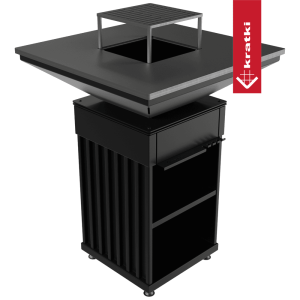 Palenisko z grillem Quadrum Vertical