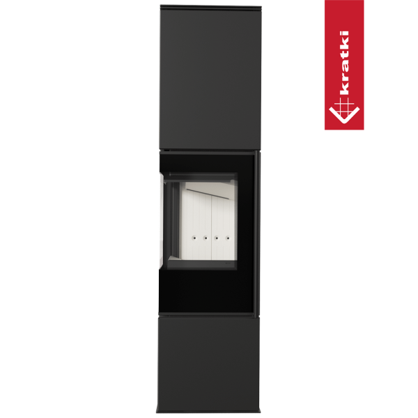Piec stalowy KRATKI REN/L lewy Ø 150 7 kW