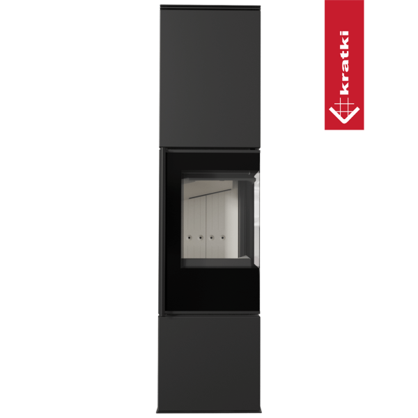 Piec stalowy KRATKI REN/L prawy Ø 150 7 kW