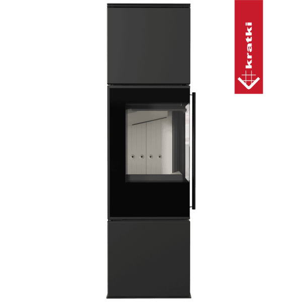Piec stalowy KRATKI REN/M lewy Ø 150 7 kW