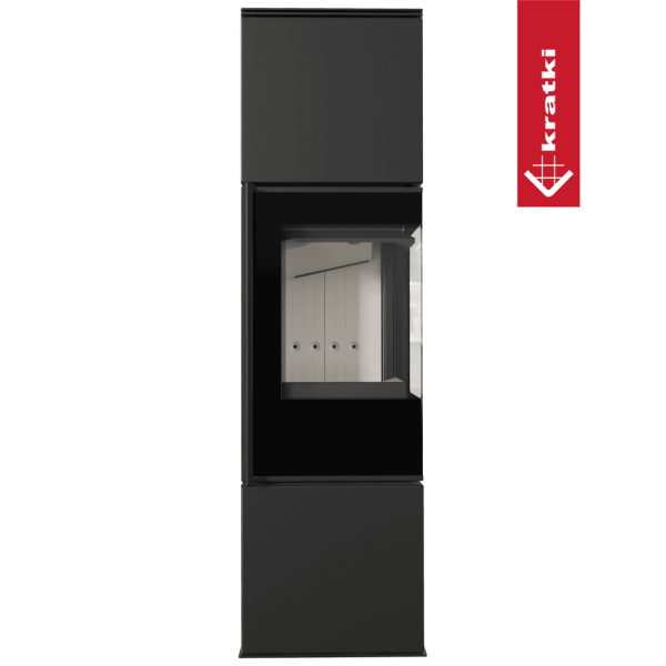 Piec stalowy KRATKI REN/M prawy Ø 150 7 kW