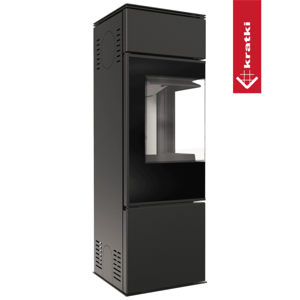 Piec stalowy KRATKI REN/S lewy Ø 150 7 kW