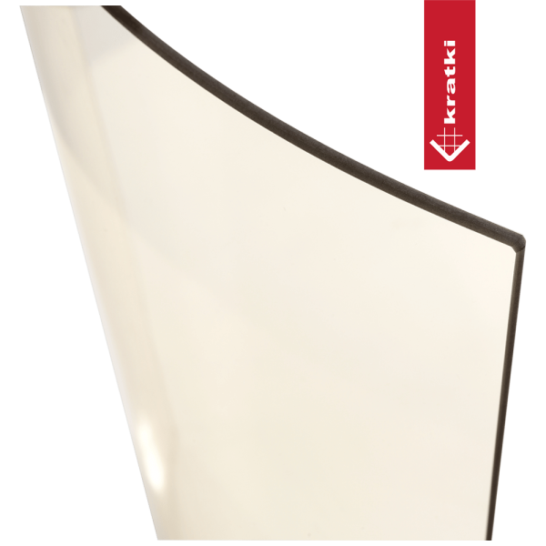 szkło gięte 4mm R254/370x670