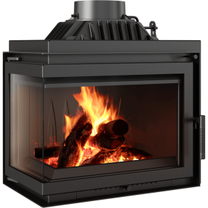 Kominek powietrzny żeliwny KRATKI SIMPLE lewy BS 8 kW Ø 200