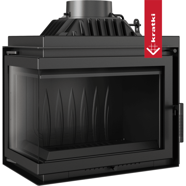 Kominek powietrzny żeliwny KRATKI SIMPLE lewy BS 8 kW Ø 200