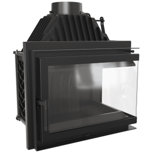 Kominek powietrzny żeliwny KRATKI SIMPLE prawy BS 15 kW Ø 200