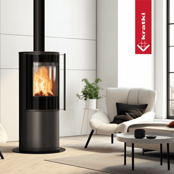 Piec stalowy KRATKI SVEN Ø 150 7 kW