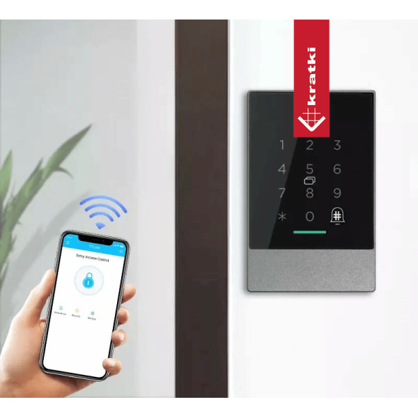 Kontroler dostępu K3/K3F szyfrator na kod, kartę MiFare i Bluetooth - wersja wodoodporna