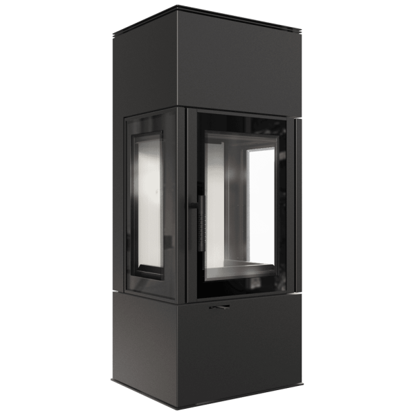 Piec koza KRATKI THOR VIEW Ø 150 8 kW z domykaniem