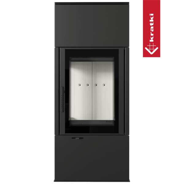 Piec koza KRATKI THOR VIEW Ø 150 8 kW z domykaniem