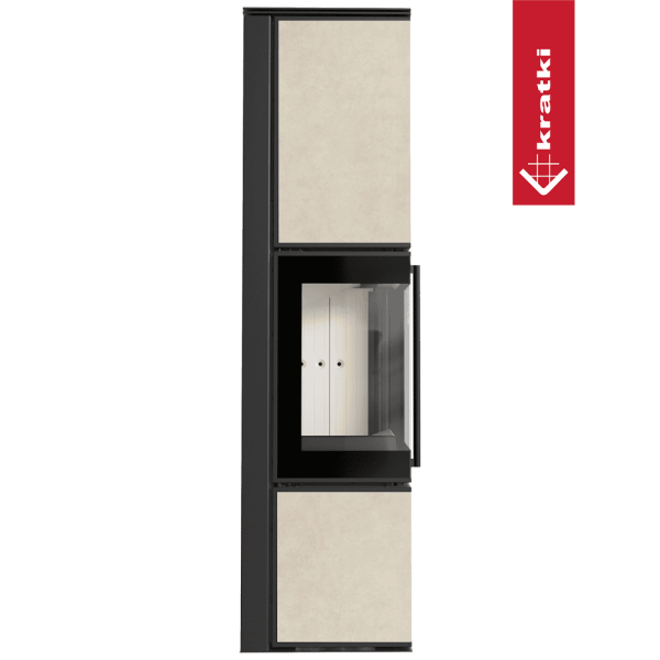 Piec stalowy koza KRATKI TORA/L 8 kW Ø 150 spiek FOKOS SALE