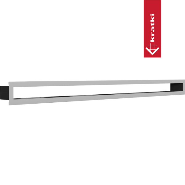 Kratka wentylacyjna kominkowa TUNEL 6x100 szlif