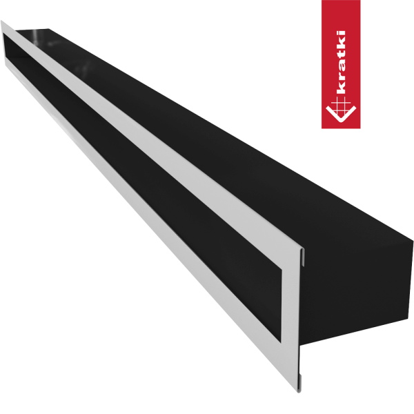 Kratka wentylacyjna kominkowa TUNEL 6x100 szlif