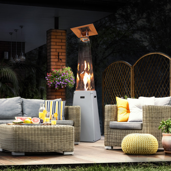 Ogrzewacz gazowy Umbrella BS stalowy 12 kW Zestaw