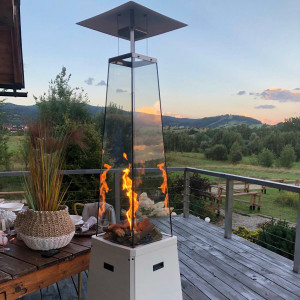 Ogrzewacz gazowy Umbrella BS stalowy 12 kW Zestaw