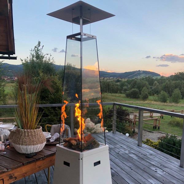 Ogrzewacz gazowy Umbrella BS stalowy 12 kW Zestaw