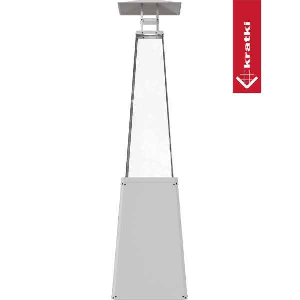Ogrzewacz gazowy Umbrella BS stalowy 12 kW Zestaw