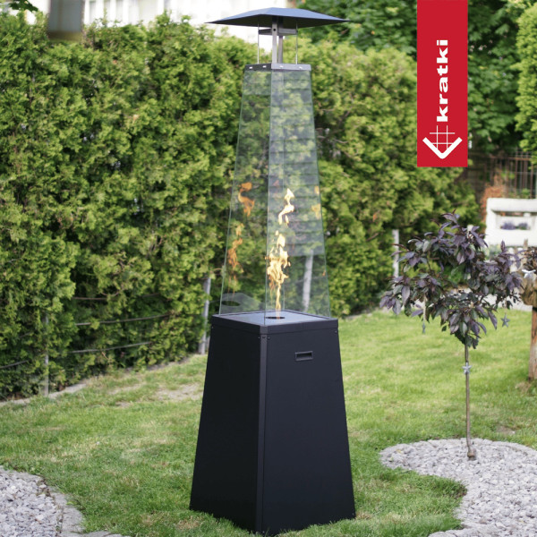 Ogrzewacz gazowy Umbrella BS stalowy 12 kW Zestaw