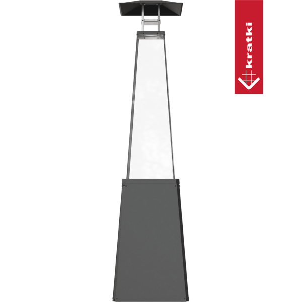 Ogrzewacz gazowy Umbrella stalowy 12 kW Zestaw