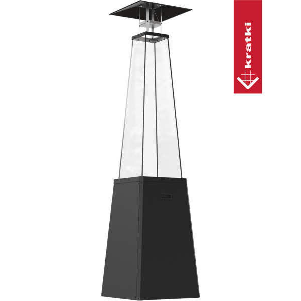 Ogrzewacz gazowy Umbrella stalowy 12 kW Zestaw