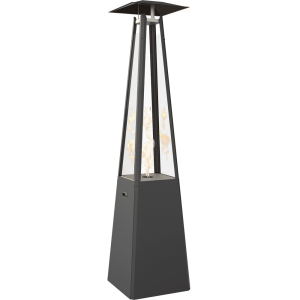 Ogrzewacz gazowy Umbrella stalowy czarny 12 kW Zestaw
