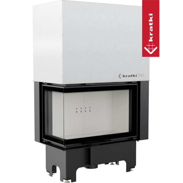 Kominek powietrzny stalowy KRATKI VNL 810/410 14 kW Ø 200 Gilotyna