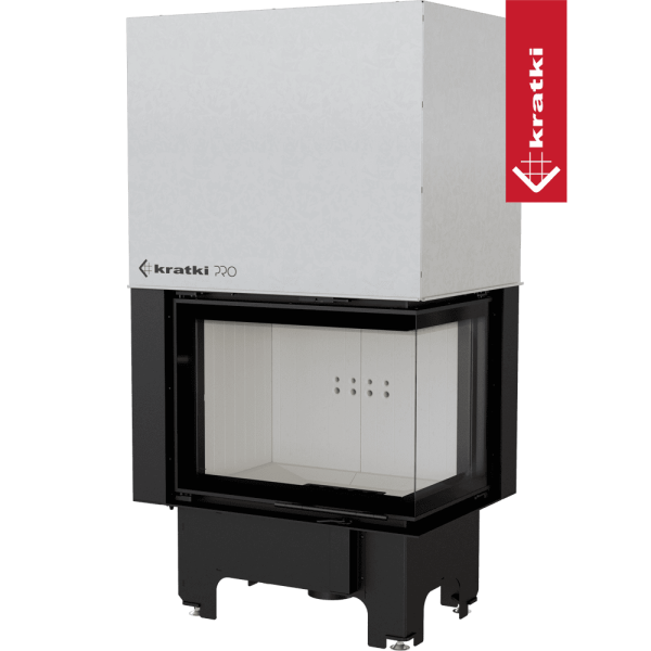 Kominek powietrzny stalowy KRATKI VNP 700/480 12 kW Ø 200 Gilotyna