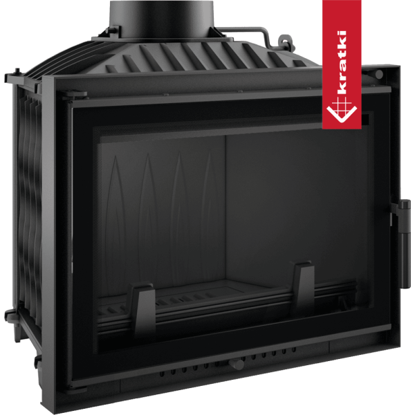 Kominek powietrzny żeliwny KRATKI WIKTOR DECO 14 kW Ø 200