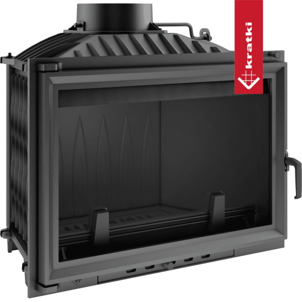 Kominek powietrzny żeliwny KRATKI WIKTOR 14 kW Ø 200